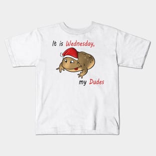 It is Wednesday my Dudes Kids T-Shirt